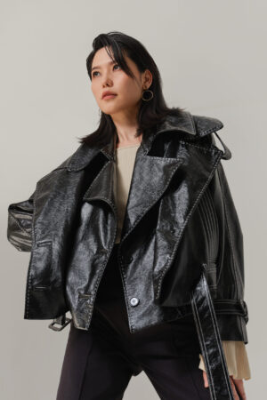 MOSOMOSA - 艾莎查环保皮革外套